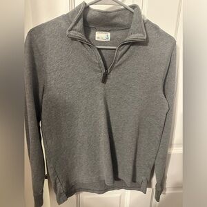 Crew Cuts. Boys. Pullover quarter zip sweater. Grey